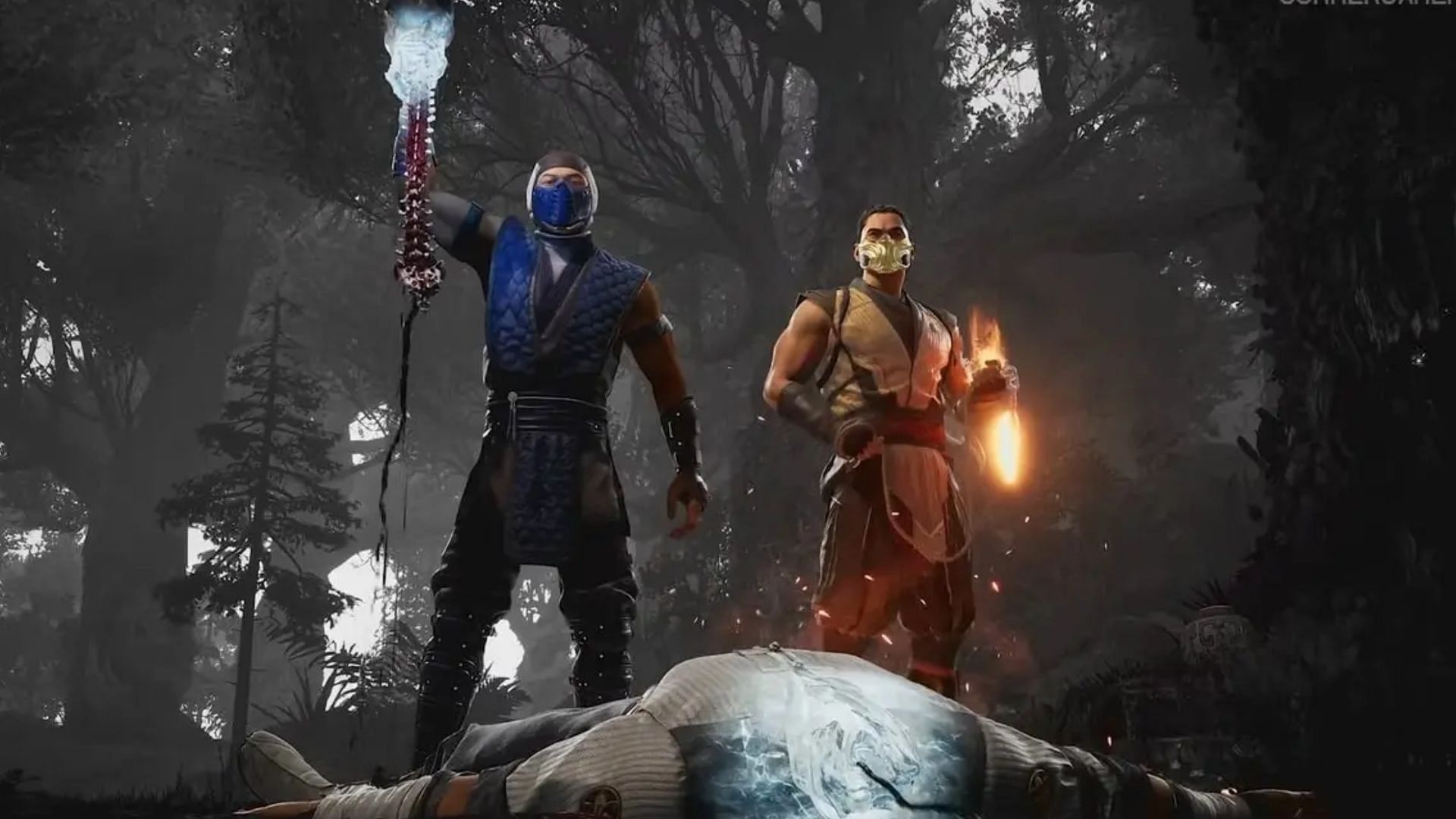 Scorpion and Sub-Zero in Mortal Kombat 1 (Image via NetherRealm Studios)